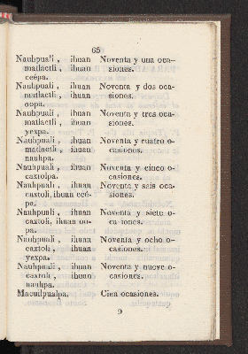 Vorschaubild von [Doctrina extractada de los catecismos mexicanos de los padres Paredes, Carochi y Castaño, autores muy selectos:]