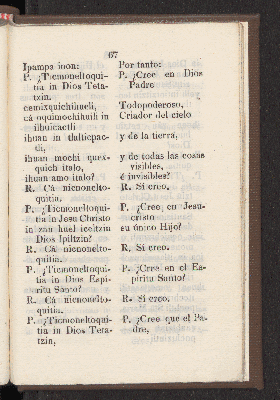 Vorschaubild von [Doctrina extractada de los catecismos mexicanos de los padres Paredes, Carochi y Castaño, autores muy selectos:]