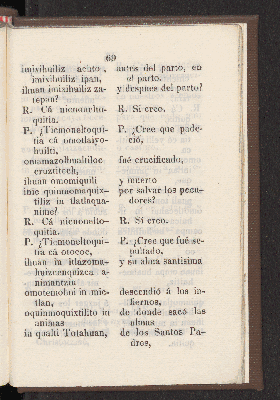 Vorschaubild von [Doctrina extractada de los catecismos mexicanos de los padres Paredes, Carochi y Castaño, autores muy selectos:]