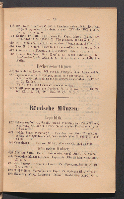 Vorschaubild von [Catalog einer gewählten reichhaltigen Sammlung antiker Münzen]