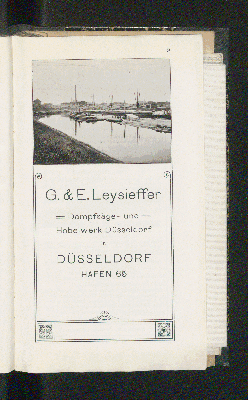 Vorschaubild von [Führer durch den Düsseldorfer Hafen, rechts- und linksrheinisch]