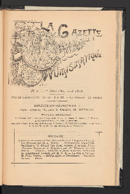 Vorschaubild von [[La gazette numismatique]]