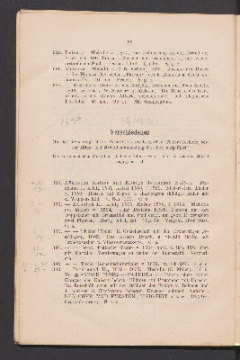 Vorschaubild von [Beschreibung einer Reihe auf Bergbau, Hütten- und Münzwesen bezüglicher Münzen und Medaillen, einer goldenen Gnadenkette (Gesellschaft des Kurfürsten Christian II. von Sachsen) sowie einer Sammlung Sächsischer und sonstiger Münzen und Medaillen, welche die Numismatische Gesellschaft zu Dresden ... vom 27. Juni 1898 ... versteigern lässt]