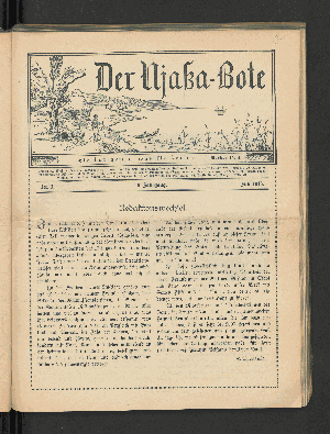 Vorschaubild von Nr. 3. 9. Jahrgang. Juli 1913