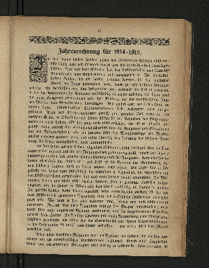 Vorschaubild von Jahresrechnung für 1914-1916.