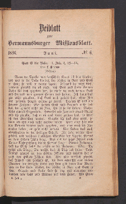Vorschaubild von Beiblatt. 1886. Juni. N°. 6