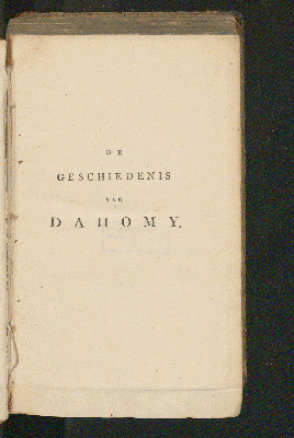 Vorschaubild von De geschiedenis van Dahomy, een binnelands koningrijk van Afrika