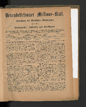 Vorschaubild von 27. Januar 1913. Nr 1.