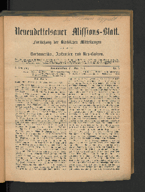 Vorschaubild von 24. Mai 1913. Nr. 5