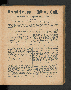 Vorschaubild von 1. April 1915. Nr 4