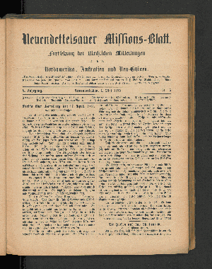 Vorschaubild von 1. Mai 1915. Nr. 5