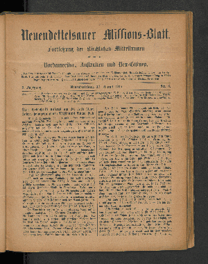 Vorschaubild von 12. August 1916. Nr. 8.