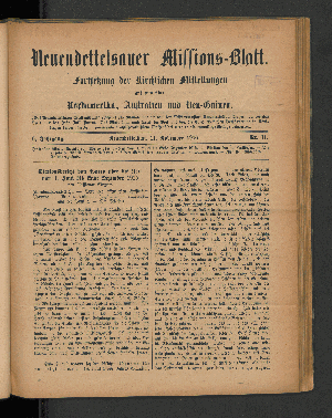 Vorschaubild von 11. November 1916. Nr. 11.