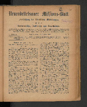 Vorschaubild von 17. Januar 1917. Nr. 1.