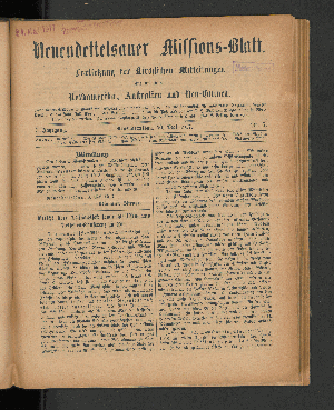 Vorschaubild von 10. Mai 1917. Nr. 5.