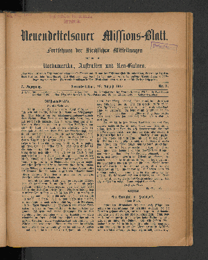 Vorschaubild von 20. August 1917. Nr. 8.