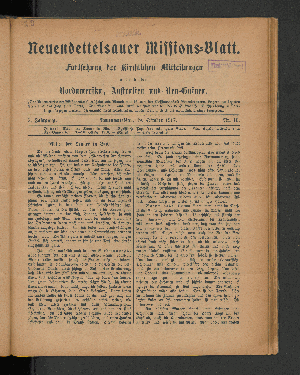 Vorschaubild von 19. Oktober 1917. Nr. 10.