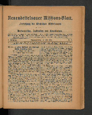 Vorschaubild von 14. Mai 1918. Nr. 5.