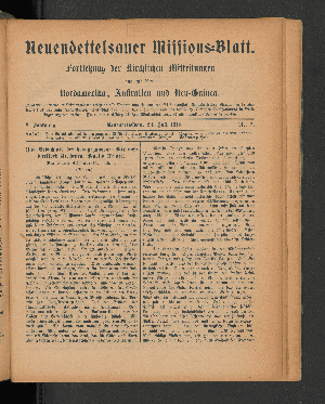 Vorschaubild von 23. Juli 1918. Nr. 7.