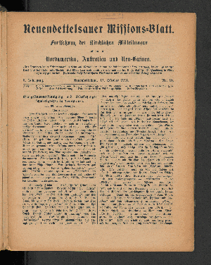 Vorschaubild von 17. Oktober 1918. Nr. 10