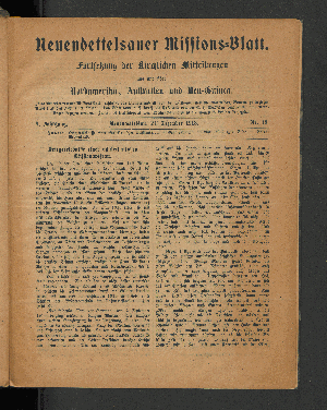 Vorschaubild von 21. Dezember 1918. Nr. 12.