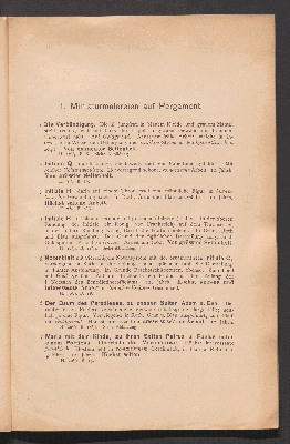 Vorschaubild von [Catalog der reichhaltigen und hervorragenden Sammlung von alten Pergamentminiaturen sowie Handzeichnungen und Aquarellen alter und moderner Meister aus dem Besitze des Herrn Architect Fritz Hasselmann in Kapfelberg früher in München]