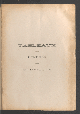 Vorschaubild von [9 tableaux anciens, pendule, médailles]