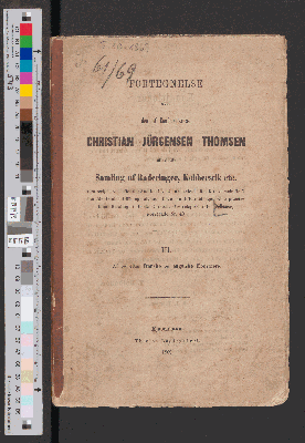 Vorschaubild von Christian Jürgensen Thomsen: Samling af Raderinger, Kolberstik etc.