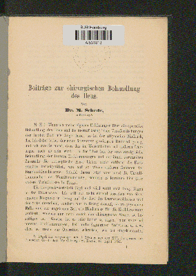 Vorschaubild von [Beiträge zur chirurgischen Behandlung des Ileus]