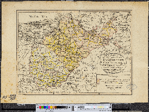 Vorschaubild von Charte von den drey Departements Elb Mündungen, Weser Mündungen und Ober Ems nach ihrer Eintheilung in Arondissements und Cantons