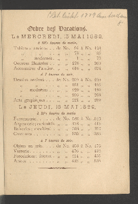 Vorschaubild von [Tableaux et dessins ... ayant composé l'atelier Hermann F. C. ten Kate]