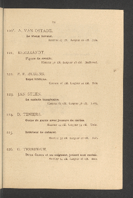 Vorschaubild von [Tableaux et dessins ... ayant composé l'atelier Hermann F. C. ten Kate]