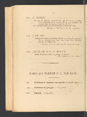 Vorschaubild von [Tableaux et dessins ... ayant composé l'atelier Hermann F. C. ten Kate]