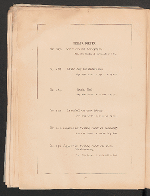 Vorschaubild von [Katalog der hinterlassenen Sammlung von modernen Oelgemälden und Aquarellen aus dem Besitze des Herrn Moriz Mayr, Fabriksbesitzer in Wien]