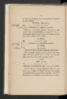 Vorschaubild von [Notice des prix des tableaux, dessins et statues, formant la galerie de feu Sa Majesté Guillaume II, vendus à La Haye le 12 aoùt 1850 et jours suivants]