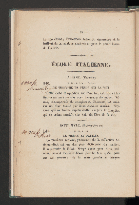 Vorschaubild von [Notice des prix des tableaux, dessins et statues, formant la galerie de feu Sa Majesté Guillaume II, vendus à La Haye le 12 aoùt 1850 et jours suivants]