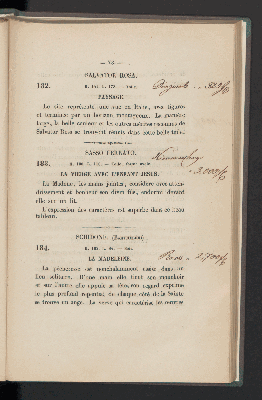 Vorschaubild von [Notice des prix des tableaux, dessins et statues, formant la galerie de feu Sa Majesté Guillaume II, vendus à La Haye le 12 aoùt 1850 et jours suivants]