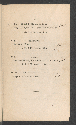 Vorschaubild von [Notice des prix et des acquéreurs des tableaux anciens et modernes de l'école hollandaise... de la collection de feu monsieur A.W.C. baron van Nagell van Ampsen ... , vendue à la Haye, le 5 septembre 1851]