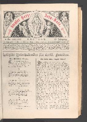 Vorschaubild von 4. Nr.: 1901/1902. 29. Jahrgang