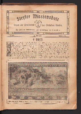 Vorschaubild von 4. Heft. 39. Jahrgang. Januar 1912