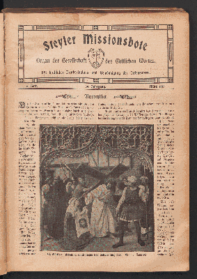 Vorschaubild von 6. Heft. 39. Jahrgang. März 1912