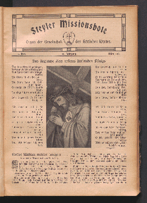 Vorschaubild von 6. Heft. 40. Jahrgang. März 1913