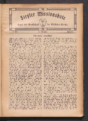 Vorschaubild von 10. Heft. 40. Jahrgang. Juli 1913