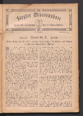 Vorschaubild von 12. Heft. 40. Jahrgang. September 1913