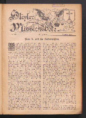 Vorschaubild von 3. Heft. 41. Jahrgang. Dezember 1913