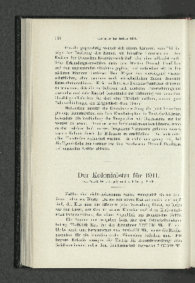 Vorschaubild von Der Kolonialrat für 1911. Vom Wirkl. Geh. Legationsrat v. König, Berlin.