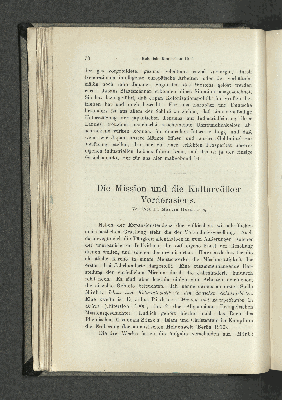 Vorschaubild von Die Mission und die Kulturvölker Vorderasiens.