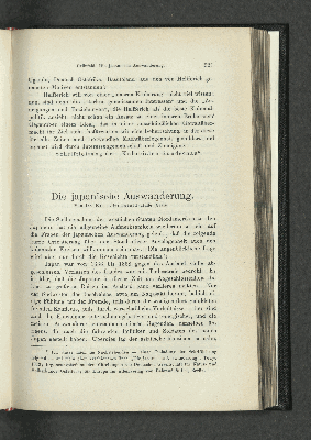 Vorschaubild von Die japanische Auswanderung.