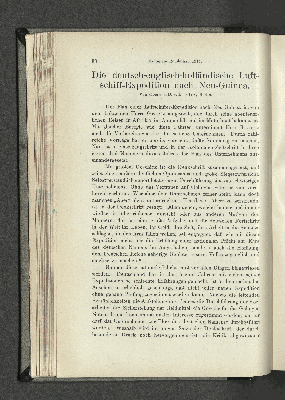 Vorschaubild von Die deutsch-englisch-holländische Luftschiff-Expedition nach Neu-Guinea.