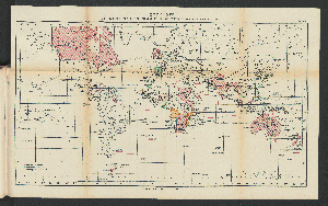 Vorschaubild von Erdkarte zur Übersicht des britischen, spanischen und portugiesischen Kolonialbesitzes.